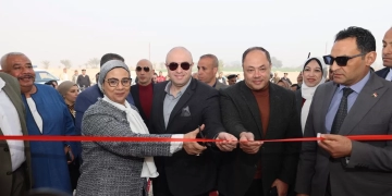 المستشارة أمل عمار تشهد افتتاح مركز ميدوم لتنمية المهارات التراثية بمركز الواسطى بمحافظة بني سويف 1 - جريدة المساء