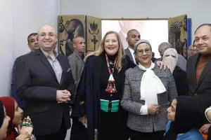 المستشارة أمل عمار تشهد افتتاح مركز ميدوم لتنمية المهارات التراثية 24 - جريدة المساء