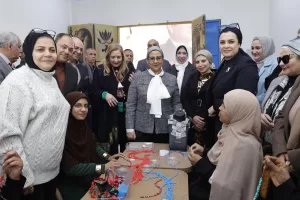المستشارة أمل عمار تشهد افتتاح مركز ميدوم لتنمية المهارات التراثية 26 - جريدة المساء