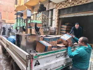 غلق وتشميع منشأة غير مرخصة بالطالبية 29 - جريدة المساء