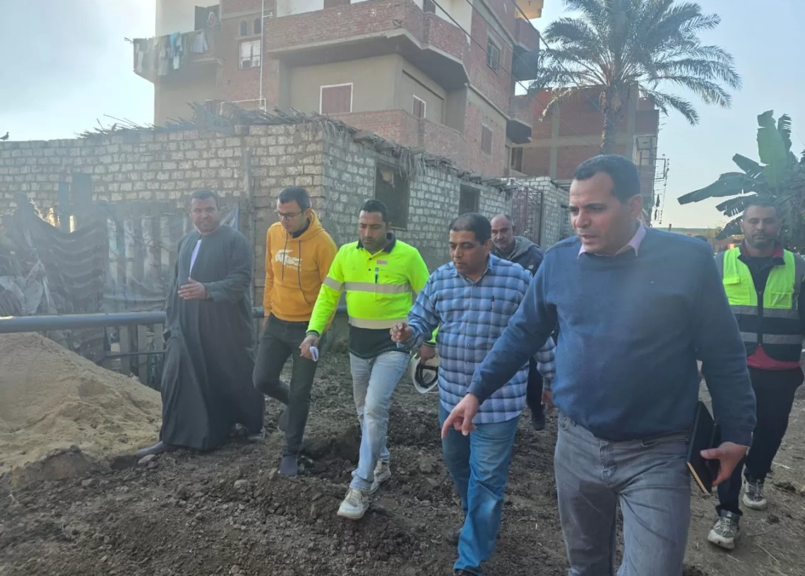 رئيس "مياه المنوفية" يتفقد مشروعات "حياة كريمة"بالشهداء وأشمون 19 - جريدة المساء