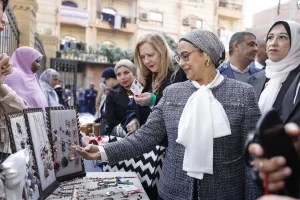 أمل عمار تشيد بمشروع تحويشة خلال زيارتها فرع القومي للمرأة ببني سويف - 27 - جريدة المساء