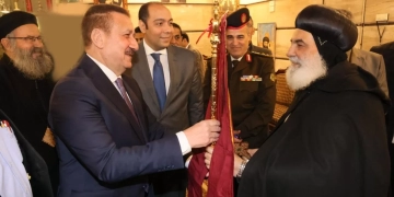 "أبو ليمون"يهنىء نيافة الأنبا بنيامين و الأخوة الأقباط بمطرانية شبين.. بمناسبة الاحتفال بأعياد الميلاد 1 - جريدة المساء