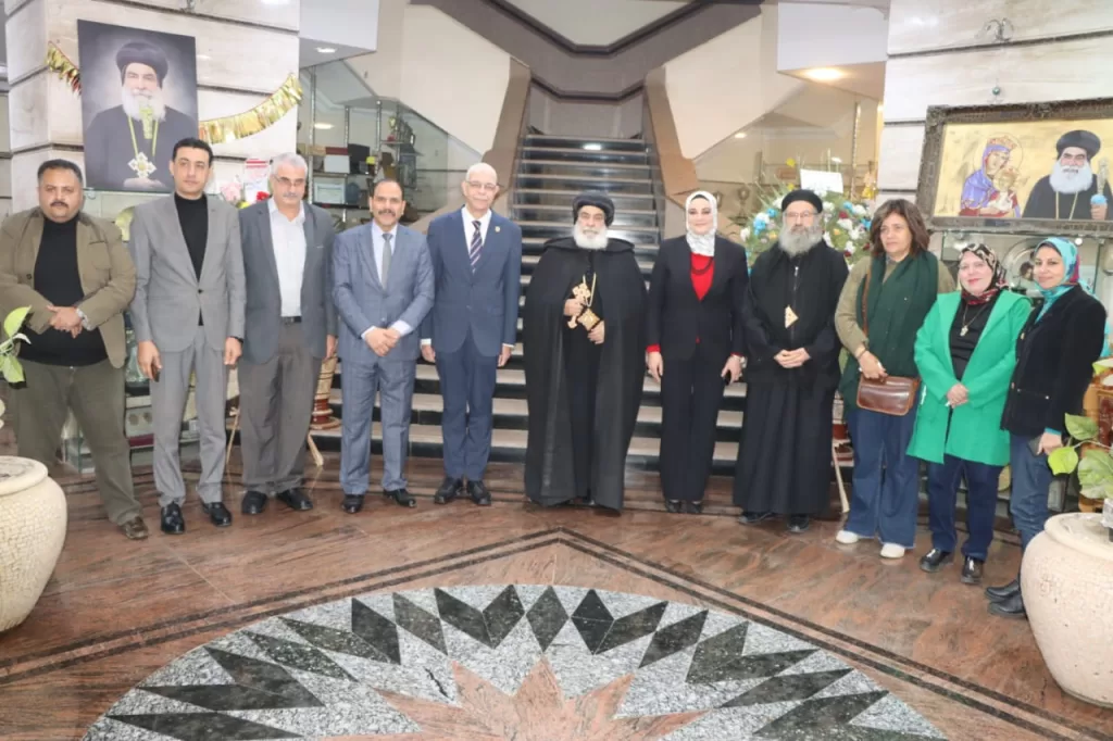 رئيس جامعة المنوفية يهنئ الأقباط بعيد الميلاد المجيد 20 - جريدة المساء