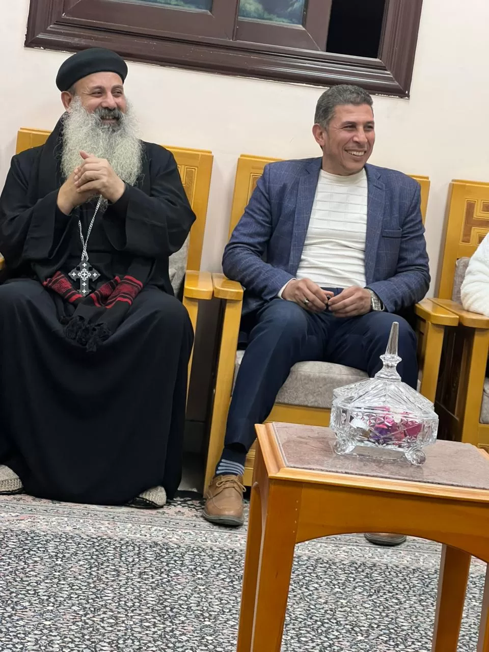 وفد "حماة الوطن" بطوخ يزور الكنائس للتهنئة بعيد الميلاد المجيد 21 - جريدة المساء