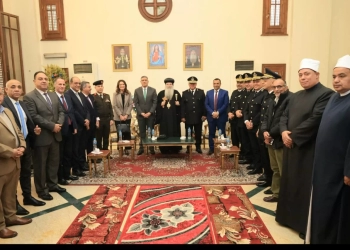 محافظ الجيزة يزور مطرانية الأقباط الأرثوذكس للتهنئة بعيد الميلاد المجيد 26 - جريدة المساء محافظ الجيزة يزور مطرانية الأقباط الأرثوذكس للتهنئة بعيد الميلاد المجيد 25 - جريدة المساء
