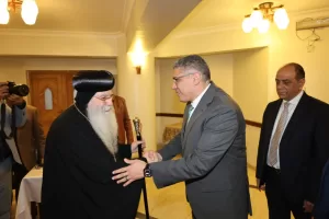 "النجار" يهنئ أقباط الجيزة بعيد الميلاد ويؤكد الوحدة الوطنية 20 - جريدة المساء