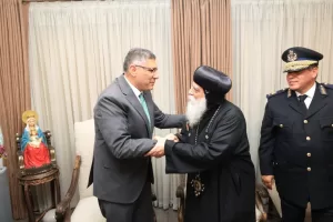 محافظ الجيزة يهنئ أقباط أكتوبر وأوسيم بعيد الميلاد المجيد 20 - جريدة المساء