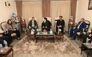 محافظ الجيزة يهنئ أقباط أكتوبر وأوسيم بعيد الميلاد المجيد 28 - جريدة المساء