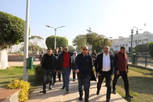 محافظ المنيا يتفقد كورنيش النيل..وإجراءات عاجلة للصيانة والنظافة والأمن 23 - جريدة المساء