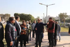 محافظ المنيا يتفقد كورنيش النيل..وإجراءات عاجلة للصيانة والنظافة والأمن 21 - جريدة المساء