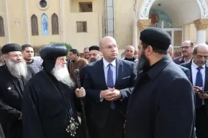 نائب محافظ الجيزة يزور مطرانية الأقباط الأرثوذكس بطموة للتهنئة بعيد الميلاد 71 - جريدة المساء