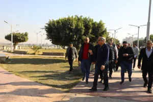 محافظ المنيا يتفقد كورنيش النيل..وإجراءات عاجلة للصيانة والنظافة والأمن 27 - جريدة المساء