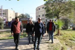 اللواء كدواني يتابع تطوير الميادين والحدائق لتحسين جودة الحياة بالمنيا 31 - جريدة المساء