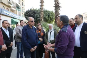 اللواء كدواني يتابع تطوير الميادين والحدائق لتحسين جودة الحياة بالمنيا 25 - جريدة المساء