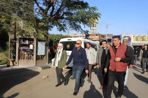 محافظ المنيا يقود حملة موسعة لإزالة الإشغالات والتعديات 30 - جريدة المساء