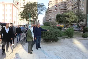 محافظ المنيا يقود حملة موسعة لإزالة الإشغالات والتعديات 28 - جريدة المساء
