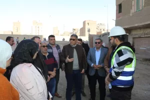 محافظ الجيزة يتفقد نسب التنفيذ بمشروع تطوير طريق الإخلاص بالطالبية والعمرانية 18 - جريدة المساء