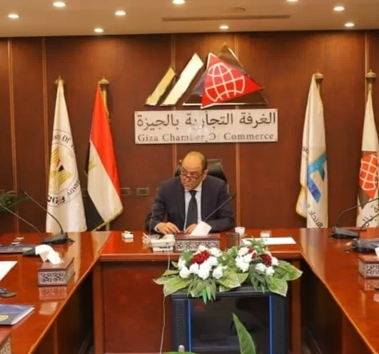 م. أسامة الشاهد رئيس غرفة الجيزة التجارية