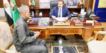 مساعدات مالية و عينية لأسرة حريق "جهاز عروس سرسنا" بالمنوفية 1 - جريدة المساء