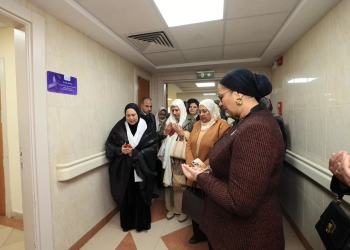 رئيسة قومي المرأة تشارك قاضيات مصر زيارة مستشفى الباقيات الصالحات 25 - جريدة المساء