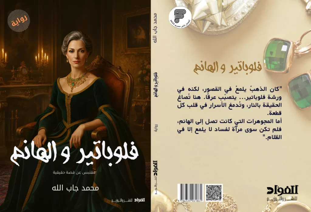 "فلوباتير والهانم".. رواية جديدة لـ "جاب الله" في معرض القاهرة للكتاب 2026 22 - جريدة المساء
