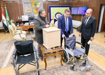 تصنيع"أكشاك متنقلة و كراسي متحركة"بورش المدارس الفنية.. بالمنوفية 25 - جريدة المساء