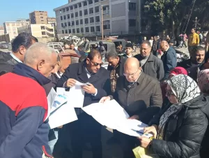 نائب محافظ الجيزة يتفقد قرية بشتيل بمركز أوسيم 21 - جريدة المساء