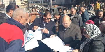 نائب محافظ الجيزة يتفقد قرية بشتيل بمركز أوسيم 1 - جريدة المساء