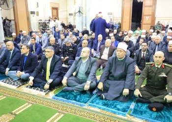 محافظ الجيزة يشهد احتفالية الأوقاف بذكرى ليلة الإسراء والمعراج بمسجد خالد بن الوليد في إمبابة 25 - جريدة المساء