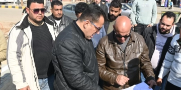 رئيس جهاز العاشر من رمضان يتفقد حي الأندلس ويوجّه بتكثيف أعمال النظافة 1 - جريدة المساء