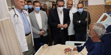 "عبد الغفار" يتفقد مستشفيات المنوفية ويوجه بتسريع المشروعات الصحية 1 - جريدة المساء