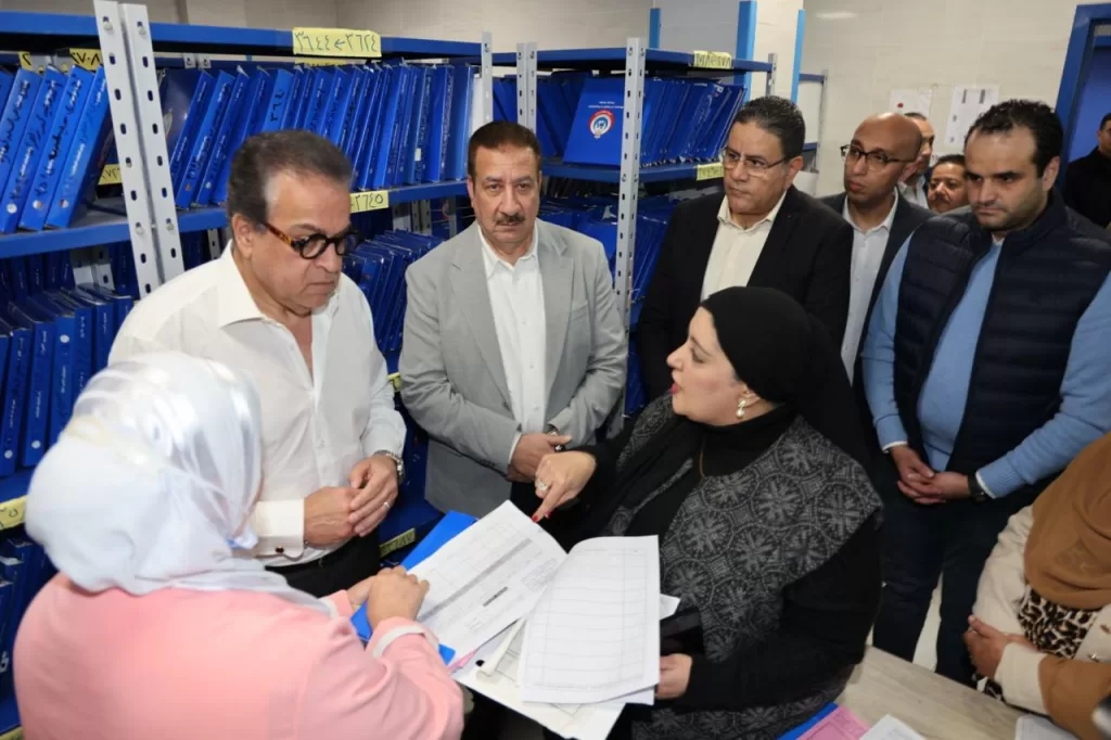 "عبد الغفار" يتفقد مستشفيات المنوفية ويوجه بتسريع المشروعات الصحية 41 - جريدة المساء