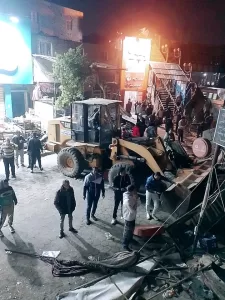 محافظة الجيزة: إزالة ٢١ كشكًا مخالفًا بميدان المنيب 35 - جريدة المساء