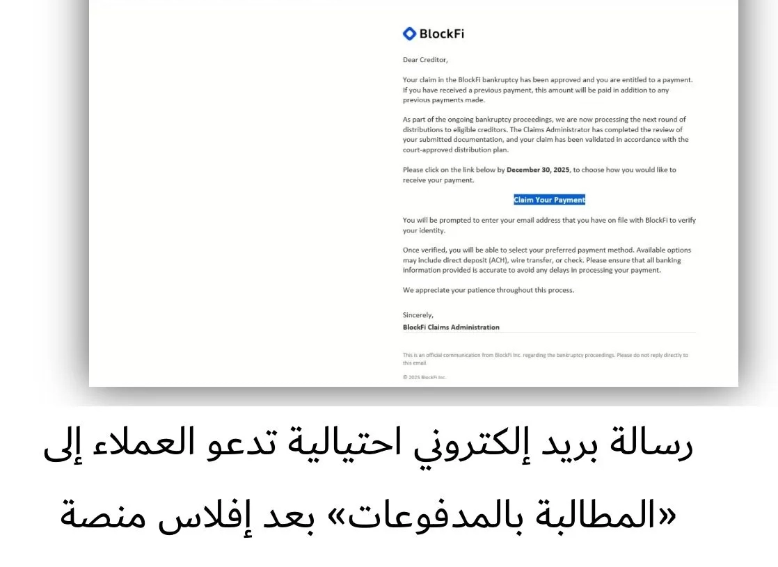 عقب إفلاس BlockFi .. تحذيرات من عمليات تصيد احتيالي تستهدف العملات المشفرة 19 - جريدة المساء