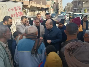 بالصور.. نائب محافظ الجيزة يتفقد قري مركز أبو النمرس 37 - جريدة المساء