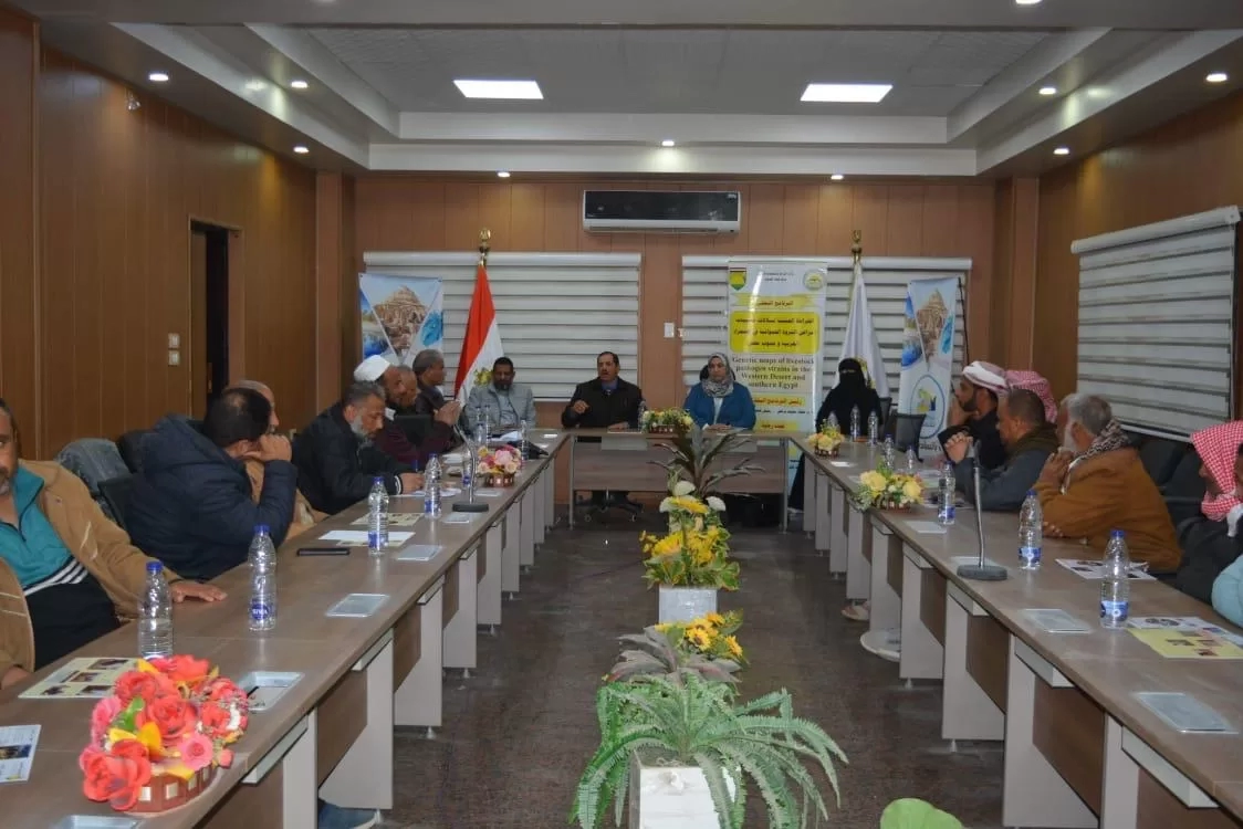 بحوث الصحراء" ينظم ورشة عمل لتنمية الثروة الحيوانية ودعم المربين بواحة سيوة 19 - جريدة المساء بحوث الصحراء" ينظم ورشة عمل لتنمية الثروة الحيوانية ودعم المربين بواحة سيوة 18 - جريدة المساء