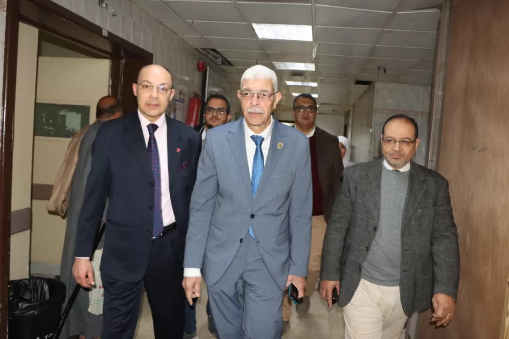 "القاصد"يتفقد عناية القلب..بمستشفيات جامعة المنوفية 19 - جريدة المساء