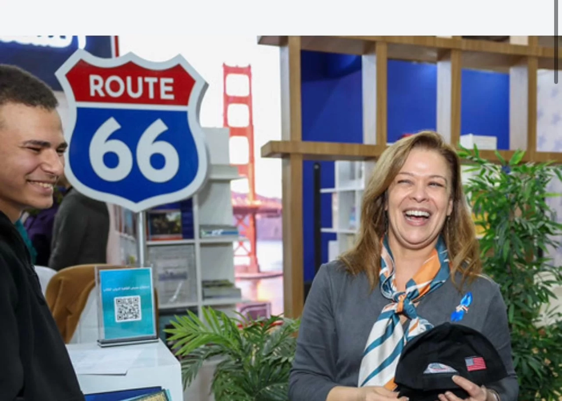 السفارة الأمريكية تشارك في معرض الكتاب 20 - جريدة المساء السفارة الأمريكية تشارك في معرض الكتاب 19 - جريدة المساء