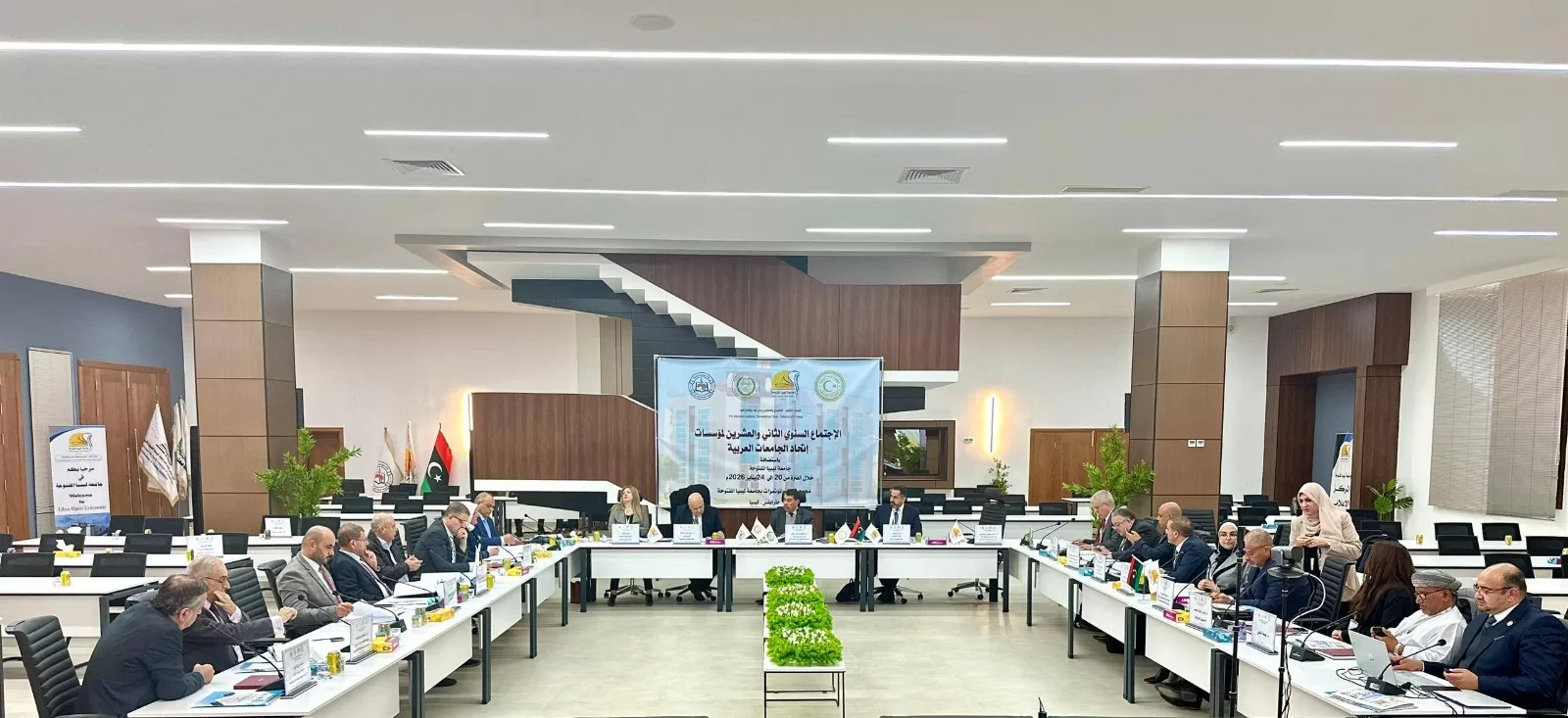 جامعة قنا تستعرض خطة المجلس العربي للأنشطة الطلابية فى ليبيا 27 - جريدة المساء