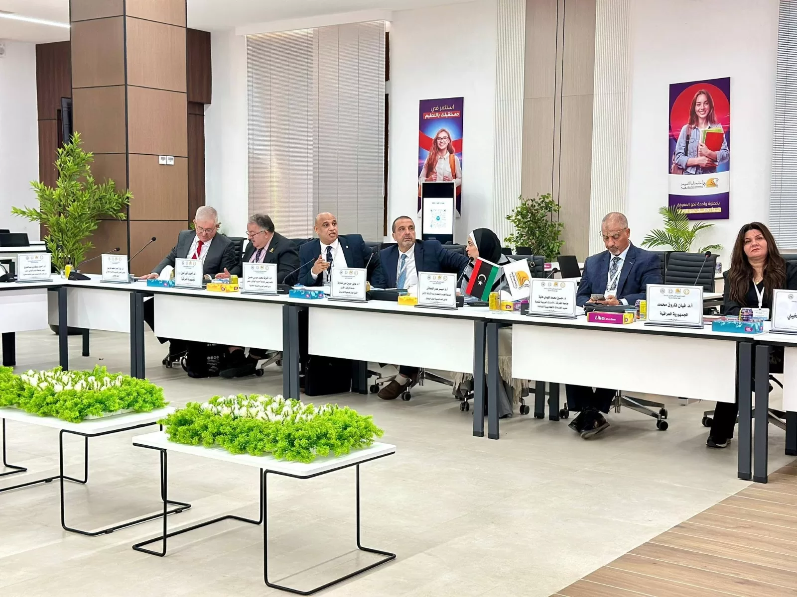 جامعة قنا تستعرض خطة المجلس العربي للأنشطة الطلابية فى ليبيا 23 - جريدة المساء