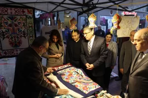 محافظ الجيزة يفتتح معرض الحرف اليدوية والتراثية الـ51 بنادي الصيد بالدقي 49 - جريدة المساء