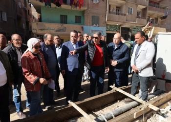 تطوير طريق جسر المنوات بالحوامدية بطول 2 كم 25 - جريدة المساء