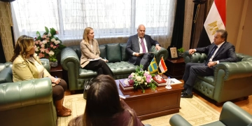 وزير الصحة يستقبل سفير السويد لبحث تعزيز التعاون في القطاع الصحي 2 - جريدة المساء وزير الصحة يستقبل سفير السويد لبحث تعزيز التعاون في القطاع الصحي 1 - جريدة المساء