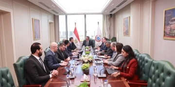 وزير الصحة مع وفد شركة «ميندراي» الصينية لتعزيز التعاون في الصناعات الطبية والمستشفيات الذكية 1 - جريدة المساء