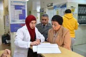 نائبة وزير الصحة والسكان تفقدت منشآت صحية بالفيوم لتنفيذ الخطة السكانية 20 - جريدة المساء