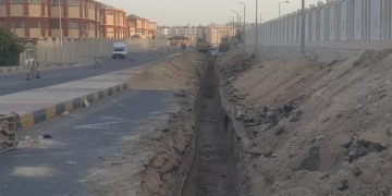 مياه البحر الأحمر تبدأ خطة إحلال وتجديد خط المياه " الرئيسي " المغذي لشارع المدارس 1 - جريدة المساء
