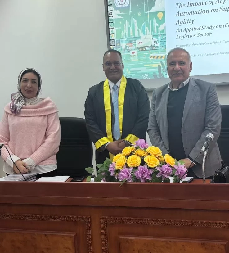 رسالة ماجستير تناقش أهمية الاستدامة كأداة لبناء الثقة المؤسسية 19 - جريدة المساء