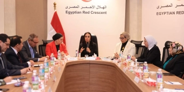 بروتوكولي تعاون بين قومى المرأة والهلال الأحمر لدعم مبادرة المرأة الفلسطينية"سنبقى سندا" 2 - جريدة المساء بروتوكولي تعاون بين قومى المرأة والهلال الأحمر لدعم مبادرة المرأة الفلسطينية"سنبقى سندا" 1 - جريدة المساء