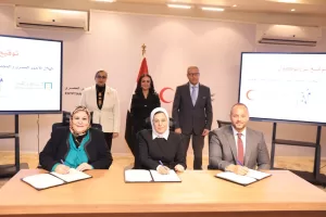 بروتوكولي تعاون بين قومى المرأة والهلال الأحمر لدعم مبادرة المرأة الفلسطينية"سنبقى سندا" 23 - جريدة المساء بروتوكولي تعاون بين قومى المرأة والهلال الأحمر لدعم مبادرة المرأة الفلسطينية"سنبقى سندا" 22 - جريدة المساء